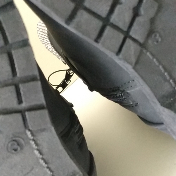 BEBE BLACK RHINESTONES MOTO BOOTIES COMBAT BOOTS SIZE GIRLS 3 NWT - Picture 11 of 11